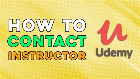 udemy instructor|how to contact udemy instructor.